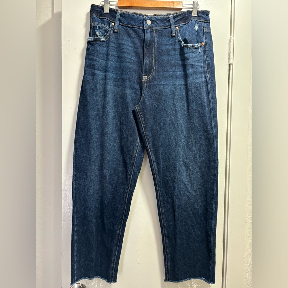 NWOT Goldie blue frayed edge pants from Maurice’s